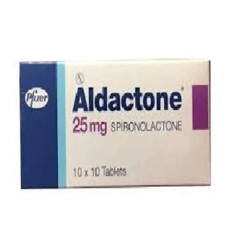 Aldactone 25mg Tablets - Spironolactone 25mg, 20 Tablets - Asset Pharmacy