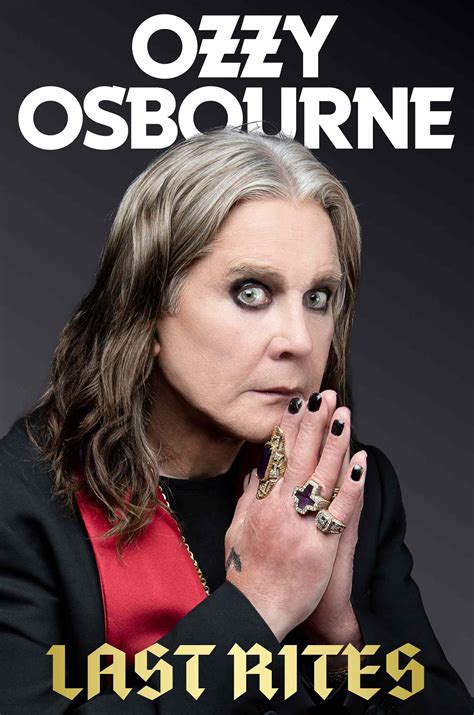 Ozzy Osbourne Announces New Book 'Last Rites'