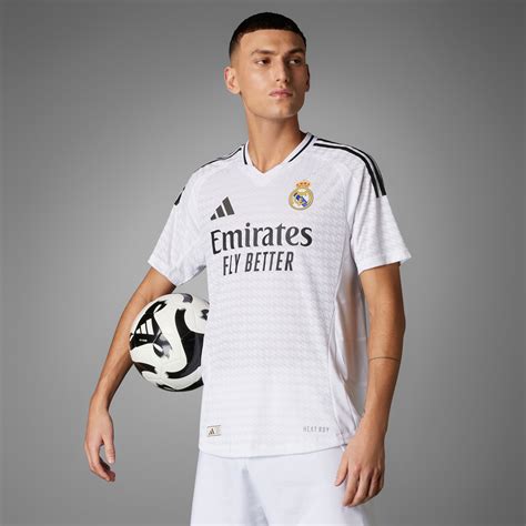Clothing - Real Madrid 24/25 Home Authentic Jersey - White | adidas ...