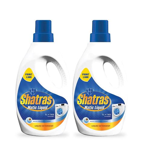 SHATRAS Matic liquid Detergent for fabric care, 100% Tough Stain ...