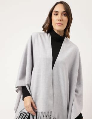 Open Front Poncho