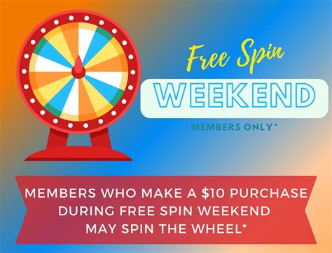 Free Spin Weekend - Shops by the Lake