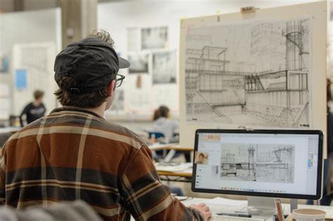 Using Computer Drawing Front View 的图像结果