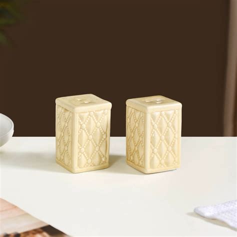 Chic Ceramic Salt And Pepper Shaker Set Yellow Online - Premium Salt ...