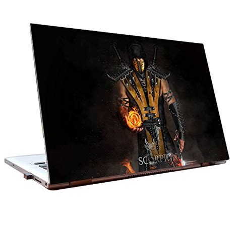 Tamatina Laptop Skins 15.6 inch - Scorpion - Mortal Kombat - Gaming ...