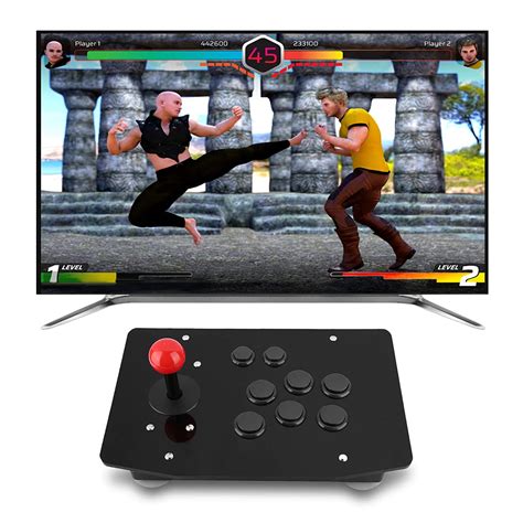 Amazon.in: Buy Tangxi Arcade Stick, Fighting Stick with 8 Buttons,USB ...