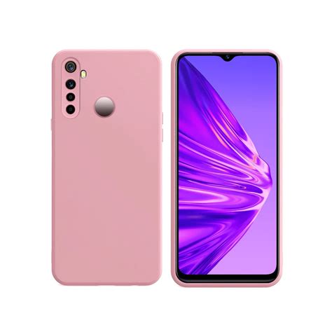 LIRAMARK Silicone Soft Back Cover Case for Realme 5/Realme 5s/Realme 5i ...