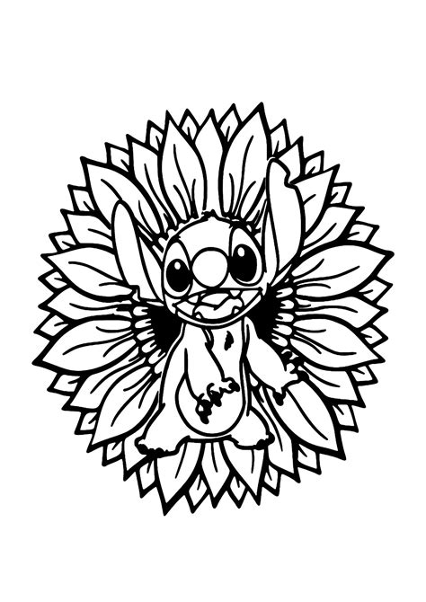Lilo 46 Stitch Coloring Pages [2025]