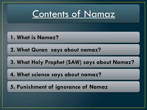 presentation_namaz_importance_and_benefits | PPTX