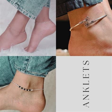 Simple Silver Anklets for Girls – Elegant, Minimal & Budget-Friendly ...