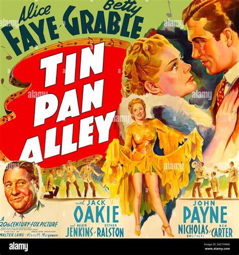 Tin pan alley 1940 hi-res stock photography and images - Alamy
