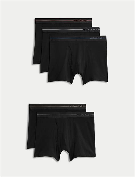 Buy 5 Pack Supima® Cotton Blend Trunks at Marks & Spencer