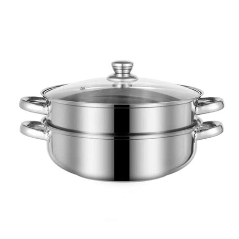 Steamer for Cooking, 18/8 Stainless Steel Steamer Pot, Food Steamer 11 ...