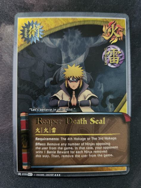 SR Day 123 - Reaper Death Seal : r/Narutoccg