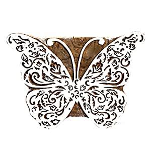 Fancy Handicraft Hand Carved Saree Border Designs Printing Blocks ...