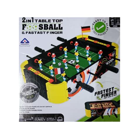 Itoys 2 In 1 Table Top Foosball & Fast Finger | Buy Online at Toycra