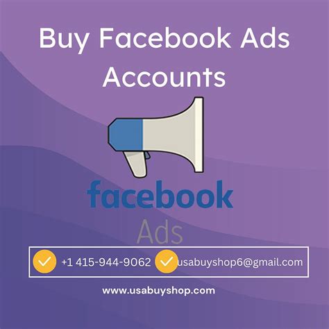 Buy Facebook Ads Accounts. In today’s digital age, Facebook has… | by ...