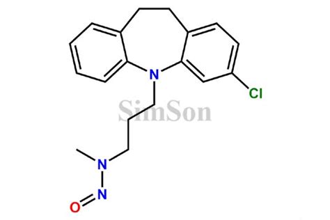 N-Nitroso Desmethyl Clomipramine | CAS No- NA | Simson Pharma Limited