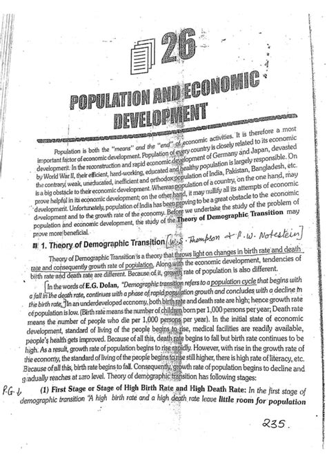 Population and Economic Development: Analyzing Demographic Transition ...