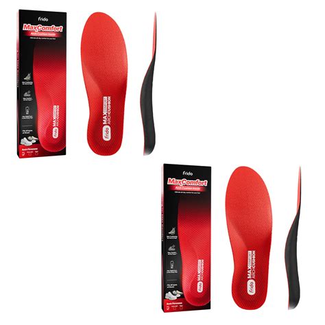 Frido Max Comfort Arch Cushion Insole, Relieves Arch Pain, Proprietary ...