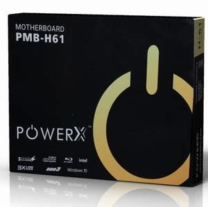 powerx PMB-H61 LGA 1155Socket ATX Intel H61 Chipset DDR3 Motherboard ...
