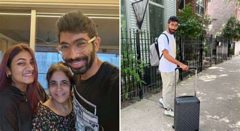 “No place like home”- Jasprit Bumrah makes most of his time with family ...