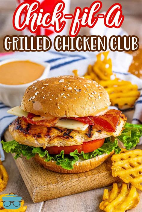 Chick fil a grilled chicken club sandwich – Artofit