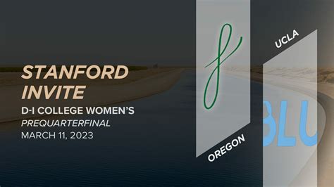 Oregon vs. UCLA (Women's Prequarterfinal) - 2023 Stanford Invite (Women ...