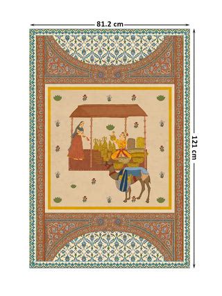 Meena Bazaar – Gulistan Wall Art | Digital Poster by Life n Colors