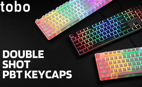 Amazon.in: Buy Tobo PBT Double Shot 108 Pudding Keycaps Set ...
