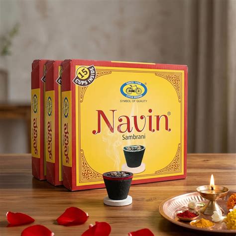 Cycle Pure Navin Sambrani Dhoop Cups for Pooja (45 pcs) | Havan Cups ...