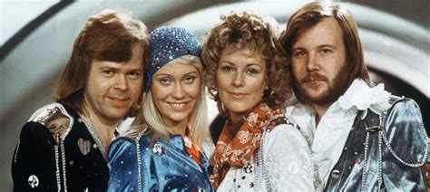 ABBA perform together in public after three decades to mark 50th ...