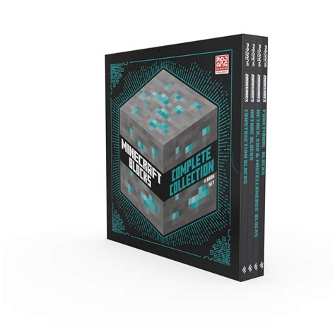 Minecraft Blocks Complete Collection x4 book set: The Definitive ...