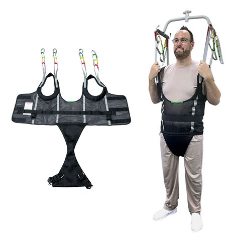 Buy Comfort Padded Patient Lift Walking Sling,Portable Hoyer Standing ...