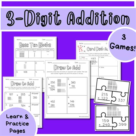 Song for Adding 3-Digit Numbers 的图像结果