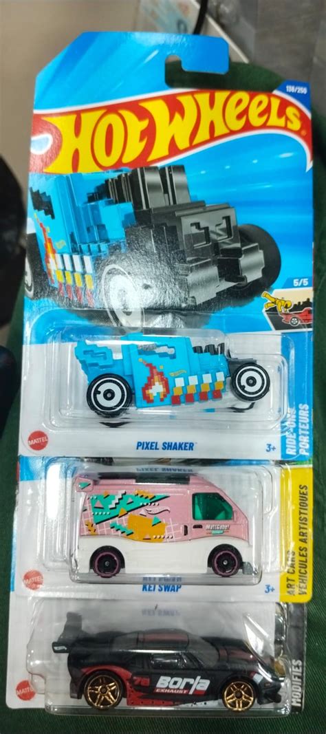 Hot Wheels Mainline - N Case [2025] - Combo Pack of 3 Cars – Kidsinfy.in