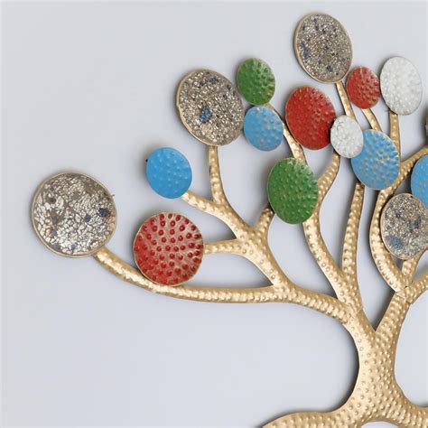 Buy VEDAS Metal Colour of Life Tree Wall Art from Vedas at just INR 11999.0