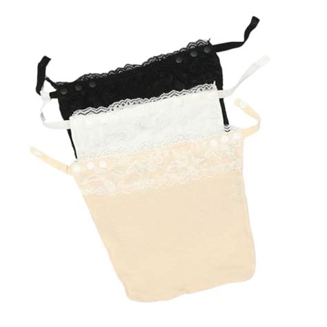 Buy J P VILLA Cotton Clip On Camisole for Women Mock Lace | Cleavage ...