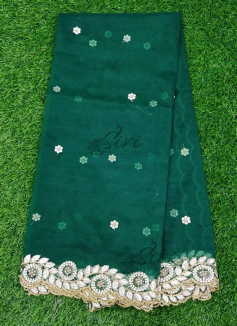 Designer Net Cut Work Dupatta – Siri Collections