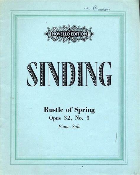 Image result for Siding Rustle of Spring Piano
