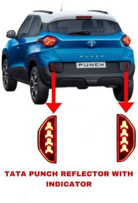 CarMods Tata Punch 2021 Matrix + Scan Reflector with Running Indicator ...