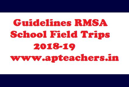 Guidelines RMSA School Field Trips 2018-19 in AP Schools RMSA ...