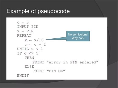 Image result for Pseudococde Example