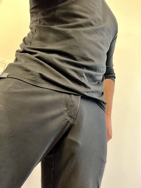 Love wearing these pants commando in public….😈 : r/Bulges