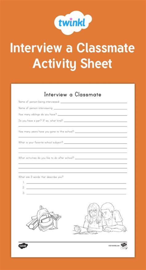 Interview Practice for Students Worksheet 的图像结果