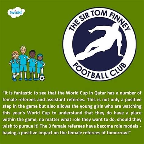 World Cup 2022: Female Referees | Football Events | Twinkl