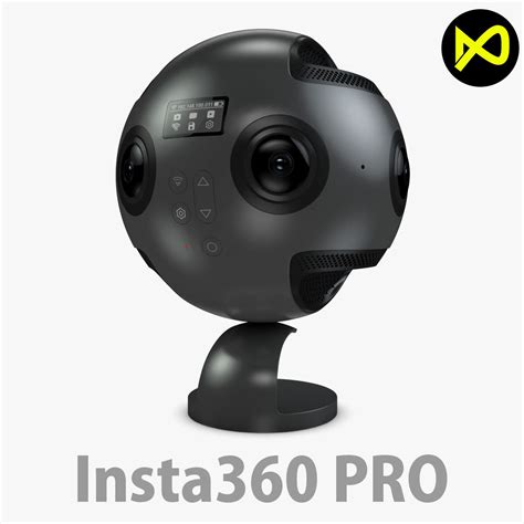 Insta360 Pro 360 Degree Camera 3D Model $35 - .3ds .c4d .fbx .lwo .ma ...