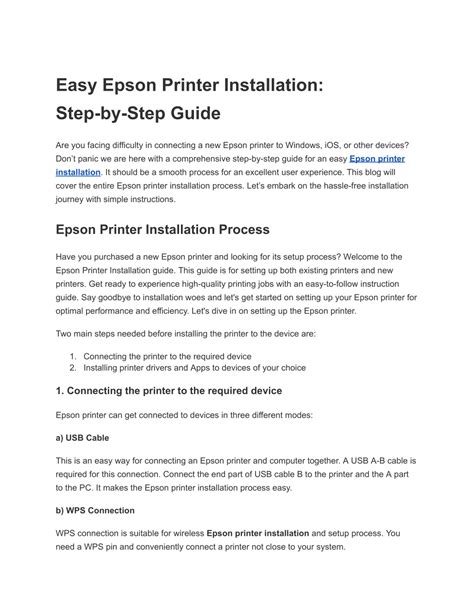 Image result for Epson Printer Installation
