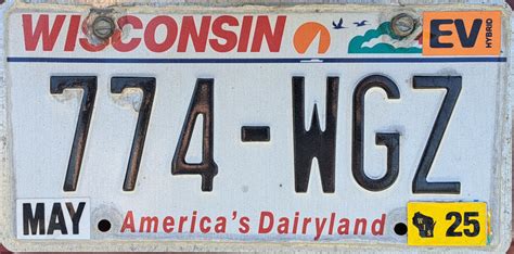 Wisconsin Plate Renewal