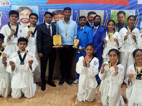 Students of Oxford English Medium School, Patan compete in Taekwondo ...